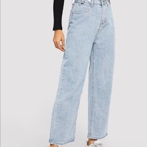 High Waist Baggy Jeans